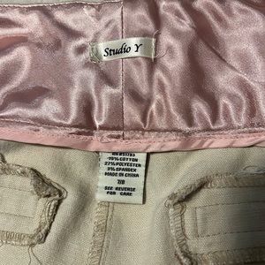 26 inch long cream capris from Maurice’s